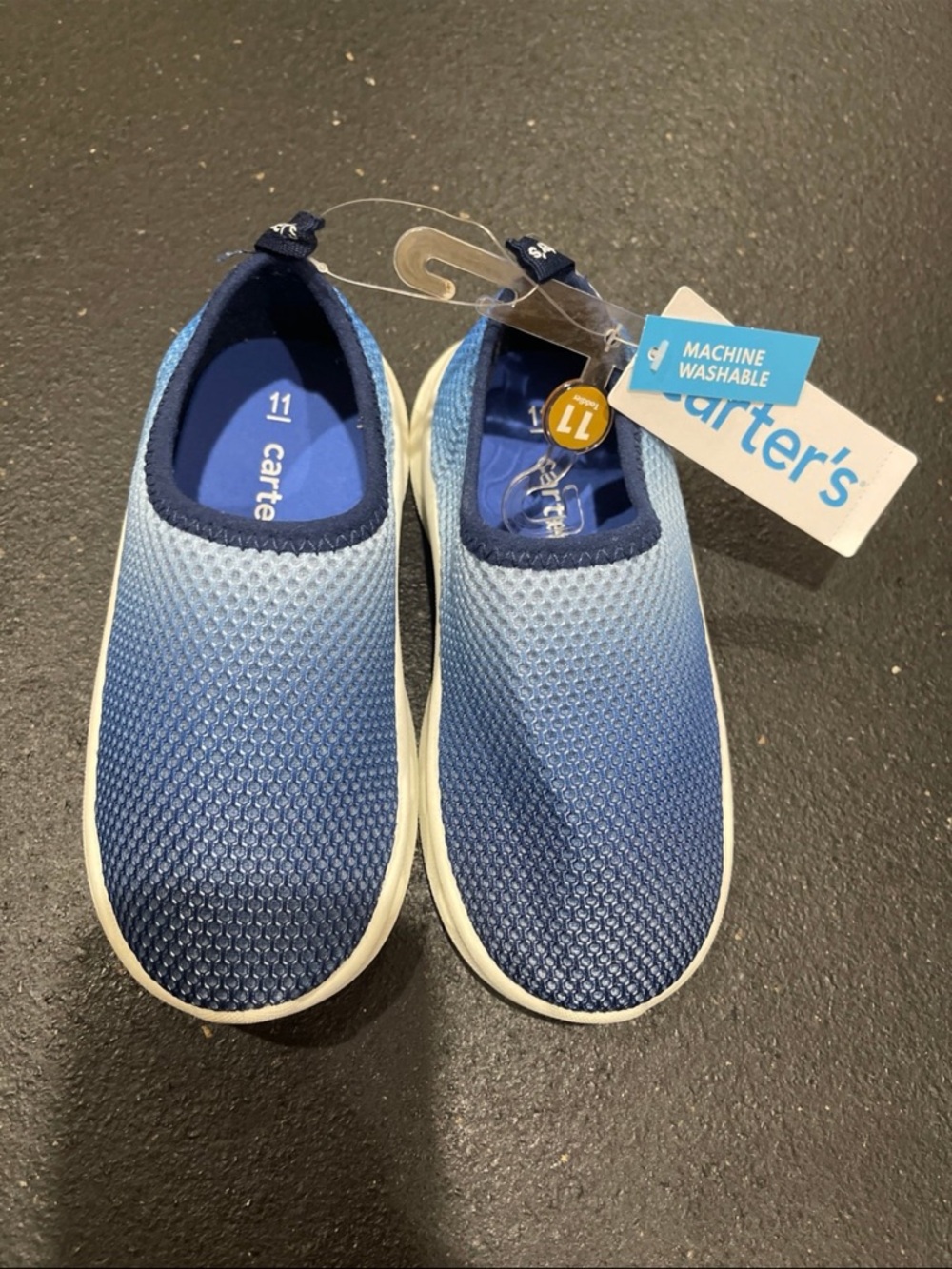Carter's Kids' Slip-On Mesh Sneakers - Blue Gradient
